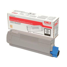 Toner OKI C612 negro 8.000p.