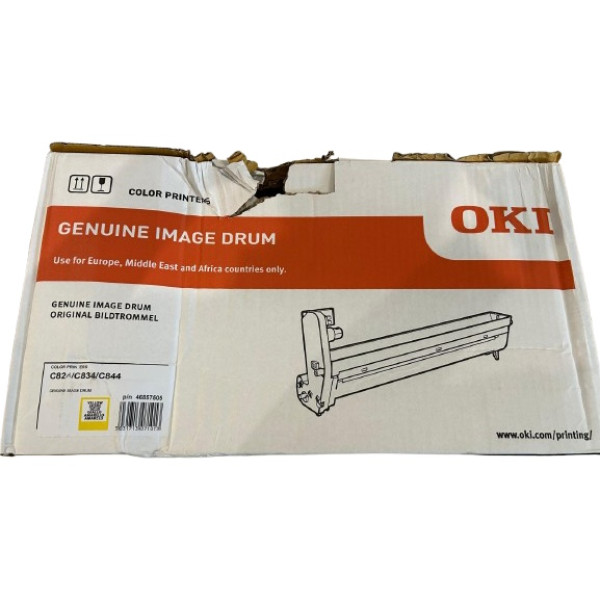 Tambor OKI C824 C834 C844 amarillo 30.000p. (image drum) **caja dañada sin abrir**