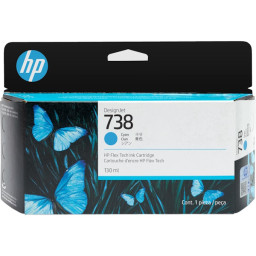 C.t. HP #738 cyan 130ml Designjet T850 T870 T950 C.t. HP #738 cyan 130ml Designjet T850 T870 T950