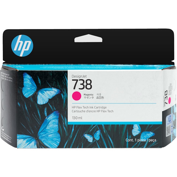 C.t. HP #738 magenta 130ml Designjet T850 T870 T950