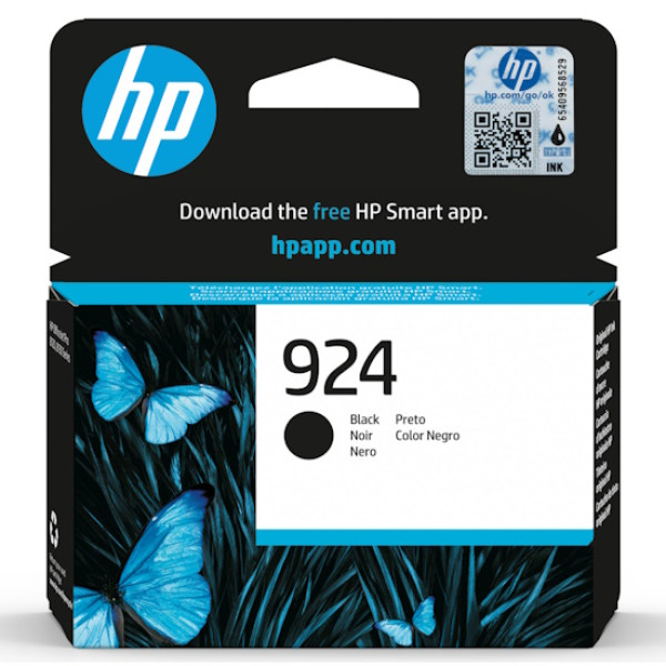 C.t.HP #924 negro OfficeJet Pro 8120 8122 8123 8130 8132 8135  400p.