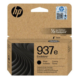 C.t.HP #937e negro OfficeJet Pro 9110 9120 9130 9700  2500p. EvoMore alta capacidad