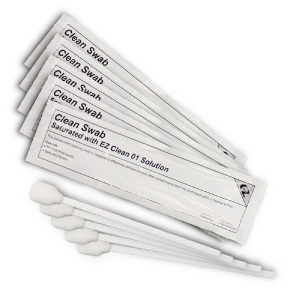 DATACARD Cleaning Kit SP25 SP55 SP75 SD260 SD360 (5)Bastoncillos con alcohol para limpieza rodillos