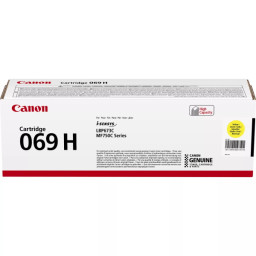 Toner CANON 069HY:  i-SENSYS LBP673Cdw Yellow i-SENSYS LBP673dw, MF752Cdw 5.500p.