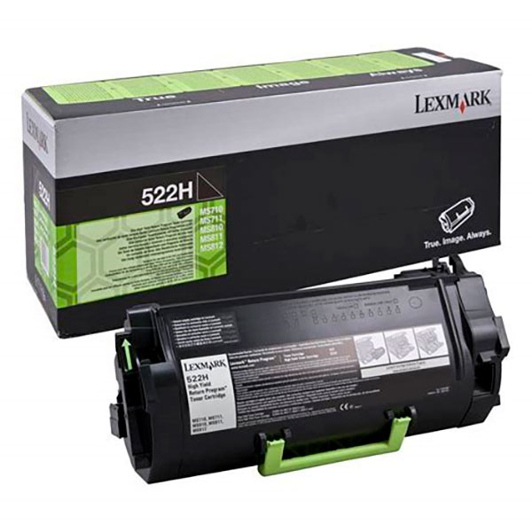 Toner LEXMARK #522H  25.000p. MS810 MS811 MS812 MS710 MS711 (52D2H0E)