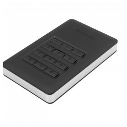 HDD VERBATIM Store´n´Go 2TB Secure Portable con teclado cifrado HW USB 3.1 USB-A/USB-C Black