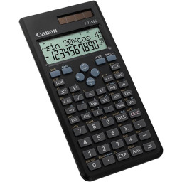 Calculadora CANON F-715SG DBL negra científica, 10+2dig, 250func., 165x80x15