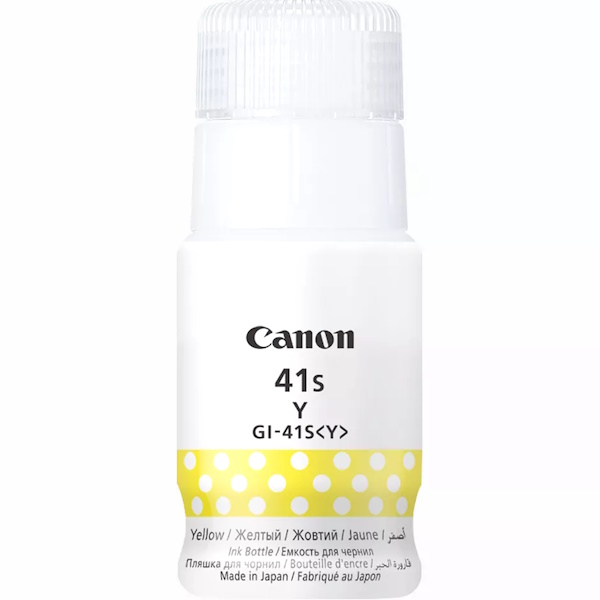 CANON ink bottle GI-41S Y: amarillo PIXMA G1420 G2420 G2460 G3420 G3460 40ml