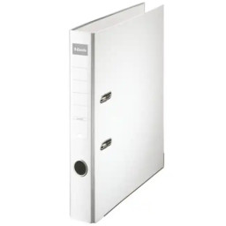 Archivador de palanca ESSELTE plástico forrado A4 Lomo 50mm, 2 anillas, color blanco