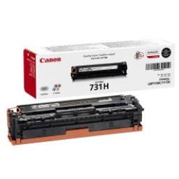 Toner CANON 731BH negro LBP7100 MF8230 MF623CN MF628CW MF82 2.400p. alta capacidad (731H)