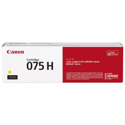 Toner CANON 075H Y: LBP646 LBP647 MF664 MF667 yellow 2.500p.