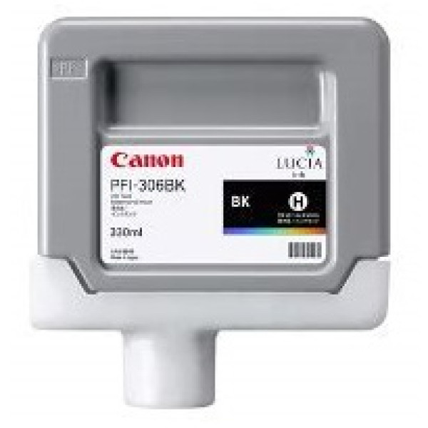 C.t. CANON PFI-306BK negro 330ml IPF8300 IPF8400 IPF9400