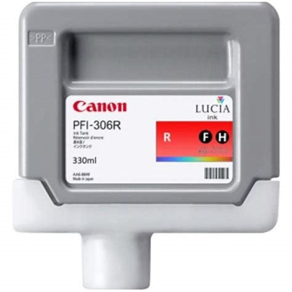 C.t. CANON PFI-306R rojo 330ml IPF8300 IPF8400 IPF9400