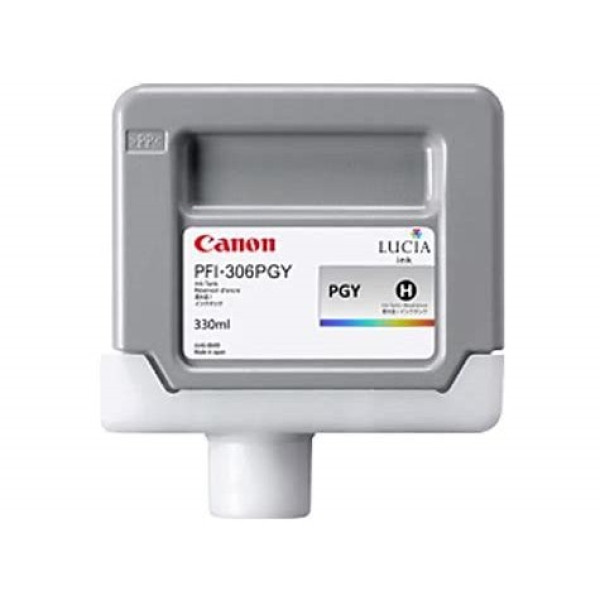 C.t. CANON PFI-306PGY foto gris 330ml IPF8300 IPF8400 IPF9400