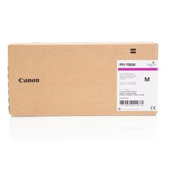 C.t. CANON PFI-706M magenta 700ml IPF8300 IPF8400 IPF9400 C.t. CANON PFI-706M magenta 700ml IPF8300 IPF8400 IPF9400
