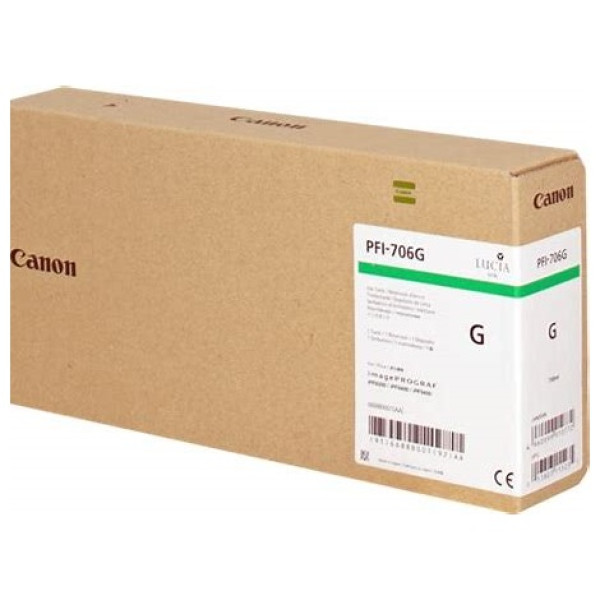 C.t. CANON PFI-706G verde 700ml IPF8300 IPF8400 IPF9400