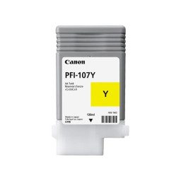 C.t. CANON PFI-107Y amarillo 130ml IPF670 IPF680 IPF685 IPF770 IPF780 IPF785