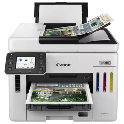 Multifunción CANON MAXIFY GX7150 blanca 4-1 24/15pm 2x250+100h Duplex DADF50h USB/Wifi/Eth