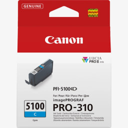 C.t. CANON PFI-5100C cyan 14,4ml PRO-310