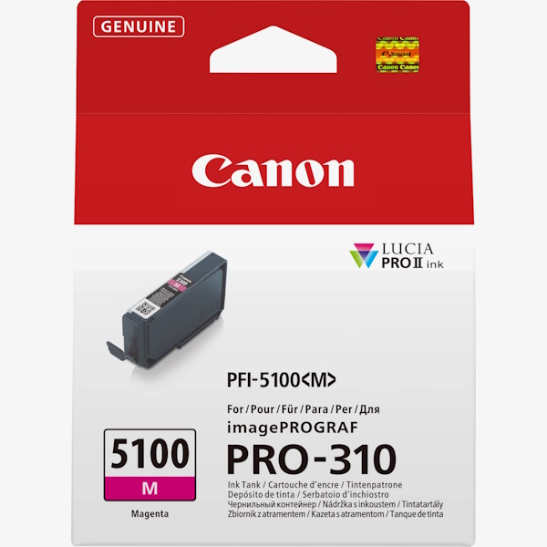 C.t. CANON PFI-5100M magenta 14,4ml PRO-310