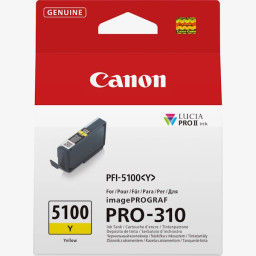 C.t. CANON PFI-5100Y amarillo 14,4ml PRO-310