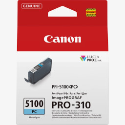 C.t. CANON PFI-5100PC foto cyan 14,4ml PRO-310