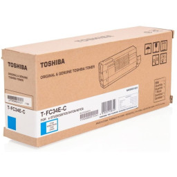 Toner TOSHIBA T-FC34E-C: e-Studio 287 347 407 11.500p. cyan Toner TOSHIBA T-FC34E-C: e-Studio 287 347 407 11.500p. cyan