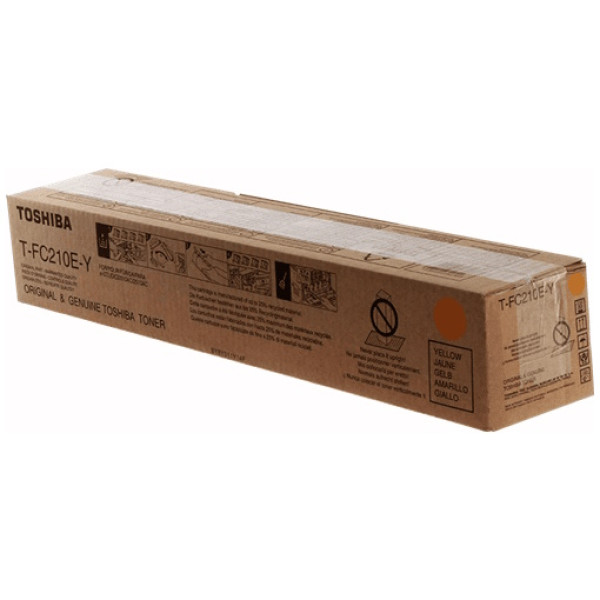 Toner TOSHIBA T-FC210EY: e-Studio 2010AC 2510AC Yellow 33.600p. (6AJ00000271)
