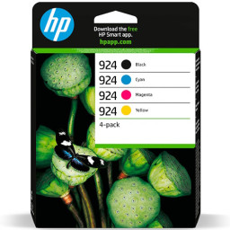 (4) C.t.HP #924 CMYK OfficeJet Pro 8120 8130 1700p.