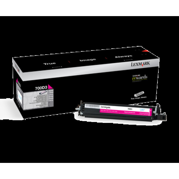 Unidad de revelador LEXMARK #700D3 magenta 40.000p. CS310 CS410 CS510 CX310 CX410 CX510