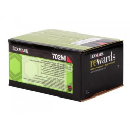 Toner LEXMARK #702M magenta CS310 CS410 CS510 1.000p. (70C20ME)