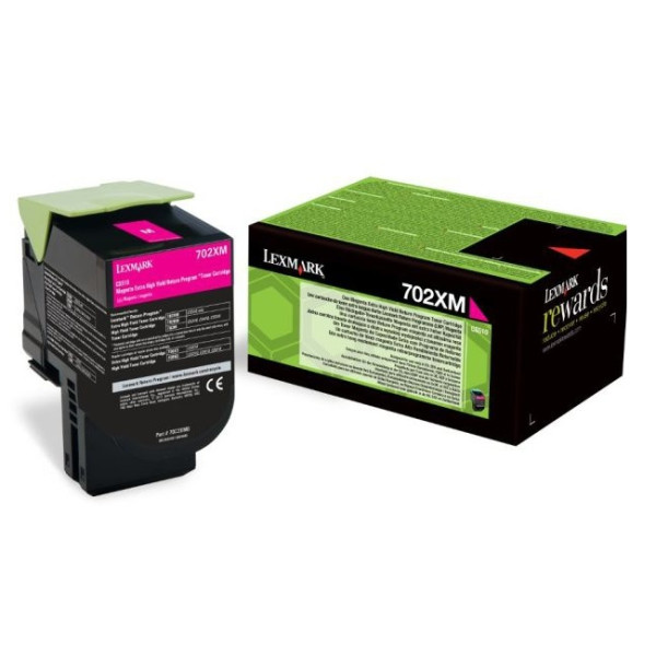 Toner LEXMARK #702XM magenta CS510 4.000p. (70C2XME)
