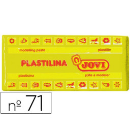 Plastilina JOVI amarillo oscuro tamaño mediano