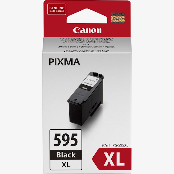 C.t. CANON PG595XL: TS4150 TS6550 TS7550 negro 9,7ml