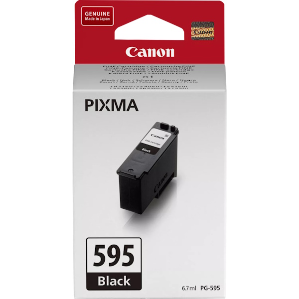 C.t. CANON PG595: TS4150 TS6550 TS7550 negro 6,7ml