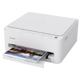Multifunción CANON PIXMA TS4150i A4 blanca 3-1 2ct 14/9pm 1200x1200pp 100h Duplex USB/Wifi