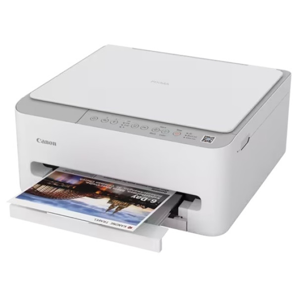 Multifunción CANON PIXMA TS4151i A4 blanca/gris 3-1 2ct 14/9pm 1200x1200pp 100h Duplex USB/Wifi