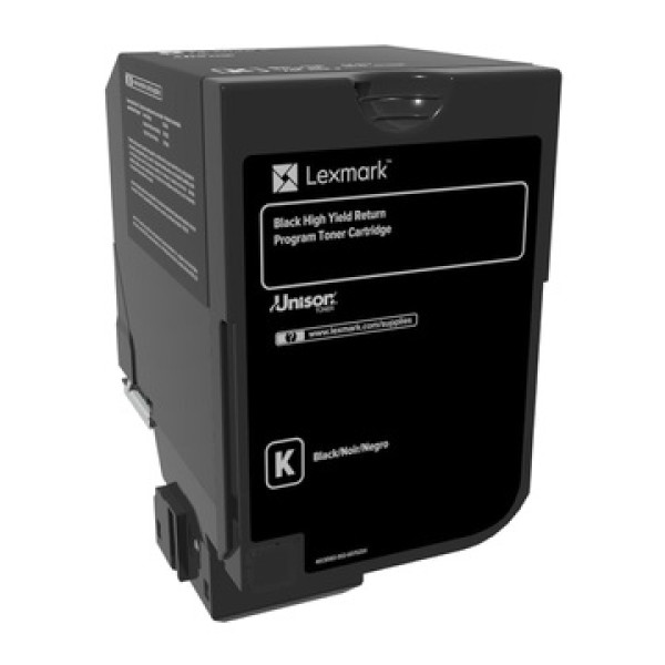 Toner LEXMARK CS720 CS725 negro HC Return 20.000p. 