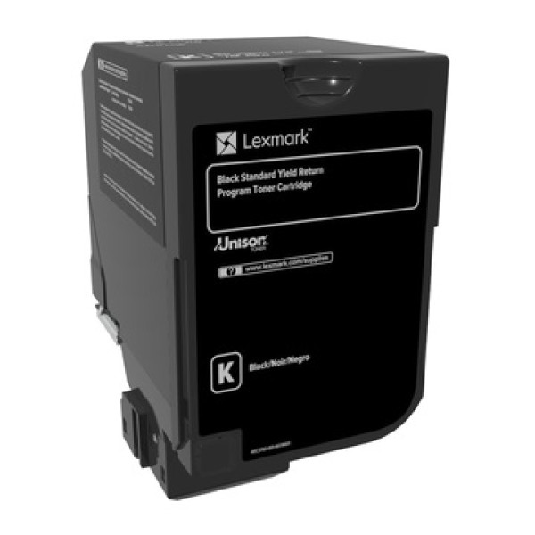 Toner LEXMARK CS720 CS725 CX725 negro Return 7.000p. (74C2SKE)
