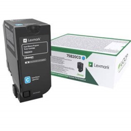 Toner LEXMARK CS727 CS728 CX727 Cyan 10.000p.