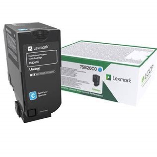 Toner LEXMARK CS727 CS728 CX727 Cyan 10.000p.