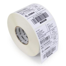 (4) Rollo etiquetas ZEBRA Z-Perform 1000T  core76mm 102x64mm 4x2220et (requiere ribbon)