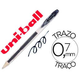 (12) Bolígrafo UNI-BALL Roller UM-120 SIGNO 0.7 mm Gel negro