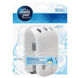 Ambientador eléctrico AMBIPUR 3volution difusor 90 días. No incluye recambios.