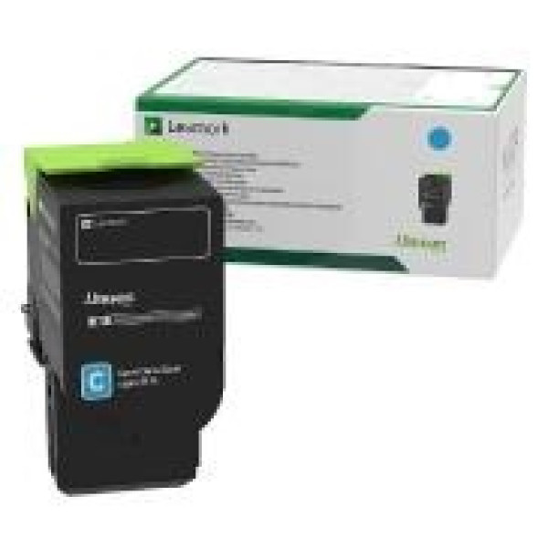 Toner LEXMARK CS421 CS521 CS622 CX421 CX522 CX622 CX625  5.000p. cyan Return Extra alto 