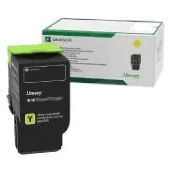 Toner LEXMARK CS421 CS521 CS622 CX421 CX522 CX622 CX625  5.000p.amarillo Return Extra alto 