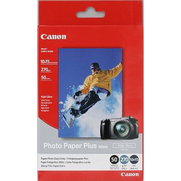 Papel CANON PP-101 50h.10x15cm Photo Paper Plus 270g.*