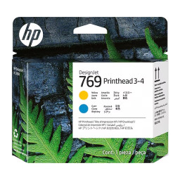 Cabezal HP #769 amarillo-cyan Desingjet XL3800 Printhead 3-4
