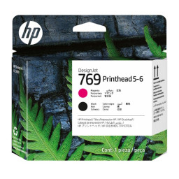 Cabezal HP #769 magenta-negro Desingjet XL3800 Printhead 5-6