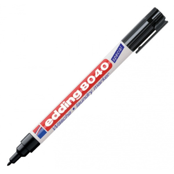 Rotulador EDDING 8040 para tejido color negro 
